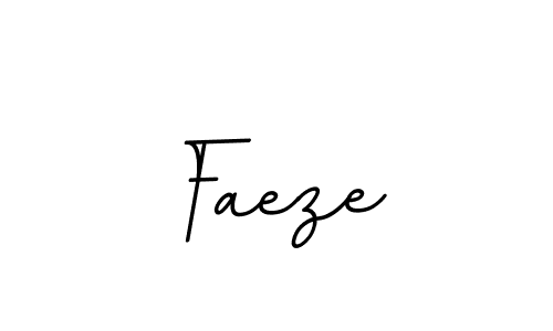 Make a beautiful signature design for name Faeze. With this signature (BallpointsItalic-DORy9) style, you can create a handwritten signature for free. Faeze signature style 11 images and pictures png