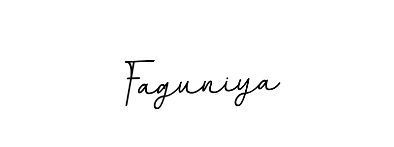 It looks lik you need a new signature style for name Faguniya. Design unique handwritten (BallpointsItalic-DORy9) signature with our free signature maker in just a few clicks. Faguniya signature style 11 images and pictures png