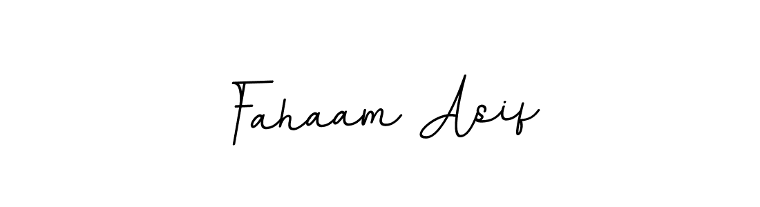 How to make Fahaam Asif signature? BallpointsItalic-DORy9 is a professional autograph style. Create handwritten signature for Fahaam Asif name. Fahaam Asif signature style 11 images and pictures png