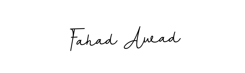 Make a beautiful signature design for name Fahad Awad. Use this online signature maker to create a handwritten signature for free. Fahad Awad signature style 11 images and pictures png