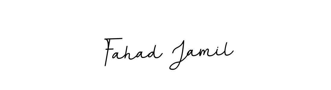 Create a beautiful signature design for name Fahad Jamil. With this signature (BallpointsItalic-DORy9) fonts, you can make a handwritten signature for free. Fahad Jamil signature style 11 images and pictures png