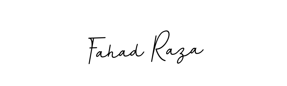 Make a beautiful signature design for name Fahad Raza. With this signature (BallpointsItalic-DORy9) style, you can create a handwritten signature for free. Fahad Raza signature style 11 images and pictures png