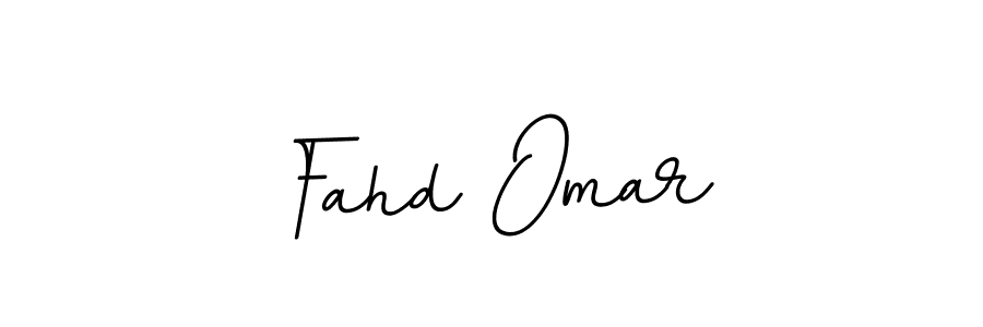 Design your own signature with our free online signature maker. With this signature software, you can create a handwritten (BallpointsItalic-DORy9) signature for name Fahd Omar. Fahd Omar signature style 11 images and pictures png