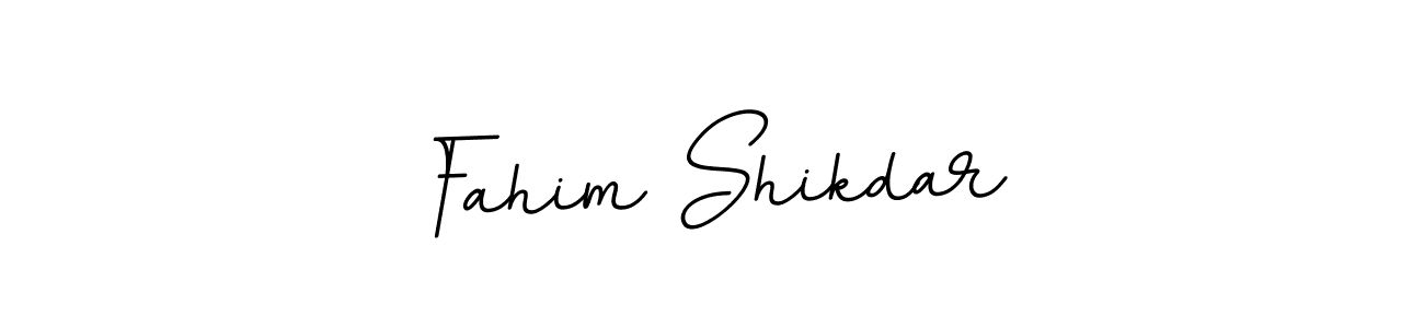 Fahim Shikdar stylish signature style. Best Handwritten Sign (BallpointsItalic-DORy9) for my name. Handwritten Signature Collection Ideas for my name Fahim Shikdar. Fahim Shikdar signature style 11 images and pictures png