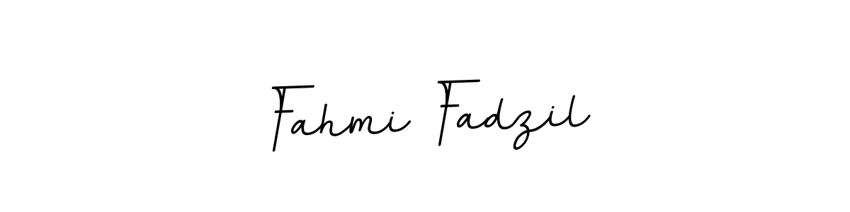 Make a beautiful signature design for name Fahmi Fadzil. With this signature (BallpointsItalic-DORy9) style, you can create a handwritten signature for free. Fahmi Fadzil signature style 11 images and pictures png