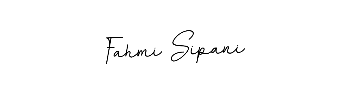 It looks lik you need a new signature style for name Fahmi Sipani. Design unique handwritten (BallpointsItalic-DORy9) signature with our free signature maker in just a few clicks. Fahmi Sipani signature style 11 images and pictures png