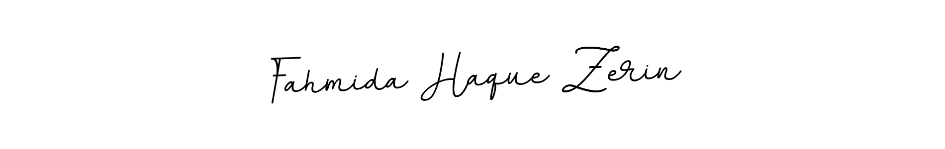 Make a beautiful signature design for name Fahmida Haque Zerin. Use this online signature maker to create a handwritten signature for free. Fahmida Haque Zerin signature style 11 images and pictures png
