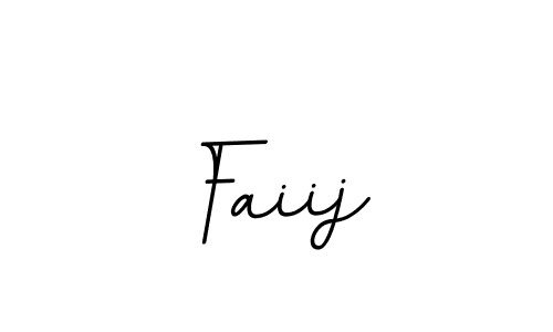 Create a beautiful signature design for name Faiij. With this signature (BallpointsItalic-DORy9) fonts, you can make a handwritten signature for free. Faiij signature style 11 images and pictures png