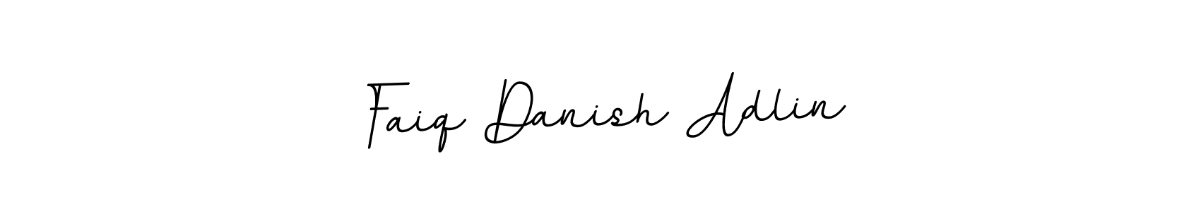 Use a signature maker to create a handwritten signature online. With this signature software, you can design (BallpointsItalic-DORy9) your own signature for name Faiq Danish Adlin. Faiq Danish Adlin signature style 11 images and pictures png