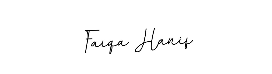 The best way (BallpointsItalic-DORy9) to make a short signature is to pick only two or three words in your name. The name Faiqa Hanif include a total of six letters. For converting this name. Faiqa Hanif signature style 11 images and pictures png