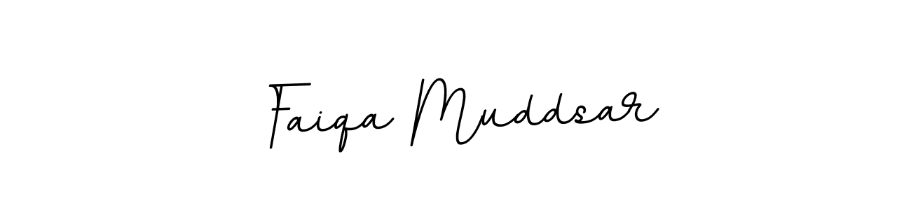 Design your own signature with our free online signature maker. With this signature software, you can create a handwritten (BallpointsItalic-DORy9) signature for name Faiqa Muddsar. Faiqa Muddsar signature style 11 images and pictures png