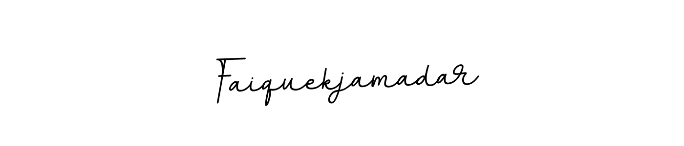 Design your own signature with our free online signature maker. With this signature software, you can create a handwritten (BallpointsItalic-DORy9) signature for name Faiquekjamadar. Faiquekjamadar signature style 11 images and pictures png
