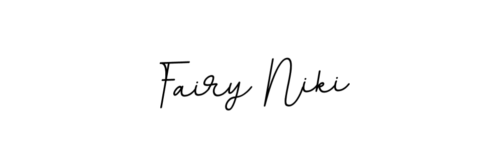 if you are searching for the best signature style for your name Fairy Niki. so please give up your signature search. here we have designed multiple signature styles  using BallpointsItalic-DORy9. Fairy Niki signature style 11 images and pictures png