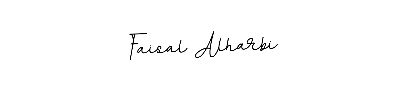 Use a signature maker to create a handwritten signature online. With this signature software, you can design (BallpointsItalic-DORy9) your own signature for name Faisal Alharbi. Faisal Alharbi signature style 11 images and pictures png