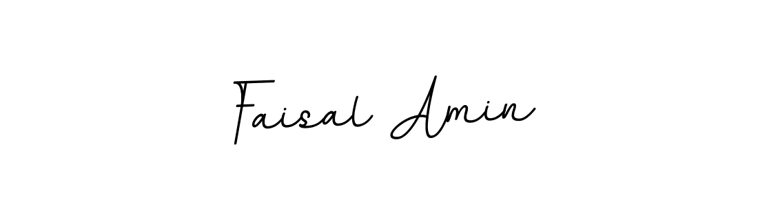 Design your own signature with our free online signature maker. With this signature software, you can create a handwritten (BallpointsItalic-DORy9) signature for name Faisal Amin. Faisal Amin signature style 11 images and pictures png