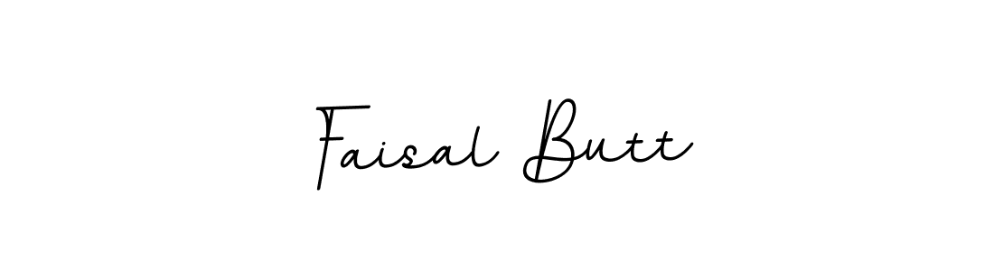 Faisal Butt stylish signature style. Best Handwritten Sign (BallpointsItalic-DORy9) for my name. Handwritten Signature Collection Ideas for my name Faisal Butt. Faisal Butt signature style 11 images and pictures png