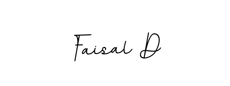 You should practise on your own different ways (BallpointsItalic-DORy9) to write your name (Faisal D) in signature. don't let someone else do it for you. Faisal D signature style 11 images and pictures png