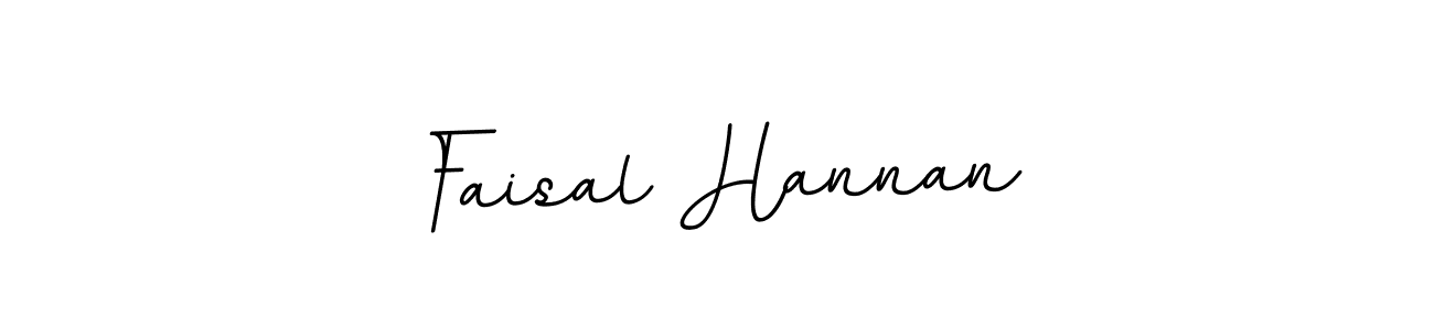 Create a beautiful signature design for name Faisal Hannan. With this signature (BallpointsItalic-DORy9) fonts, you can make a handwritten signature for free. Faisal Hannan signature style 11 images and pictures png