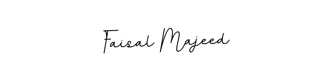 Make a beautiful signature design for name Faisal Majeed. With this signature (BallpointsItalic-DORy9) style, you can create a handwritten signature for free. Faisal Majeed signature style 11 images and pictures png
