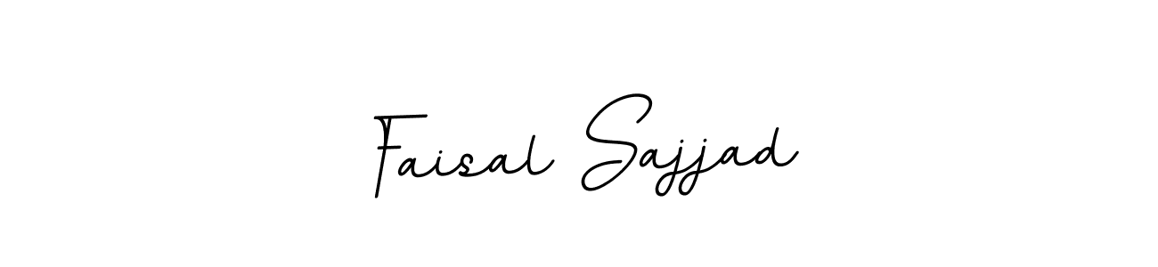 This is the best signature style for the Faisal Sajjad name. Also you like these signature font (BallpointsItalic-DORy9). Mix name signature. Faisal Sajjad signature style 11 images and pictures png