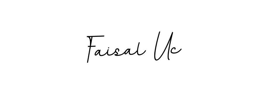 Make a beautiful signature design for name Faisal Uc. Use this online signature maker to create a handwritten signature for free. Faisal Uc signature style 11 images and pictures png