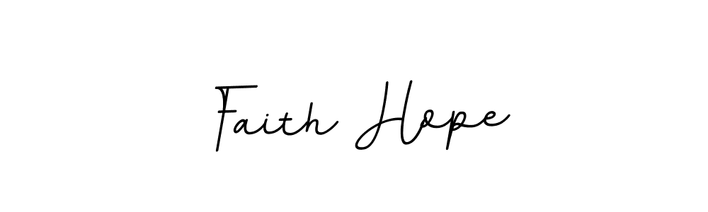 The best way (BallpointsItalic-DORy9) to make a short signature is to pick only two or three words in your name. The name Faith Hope include a total of six letters. For converting this name. Faith Hope signature style 11 images and pictures png