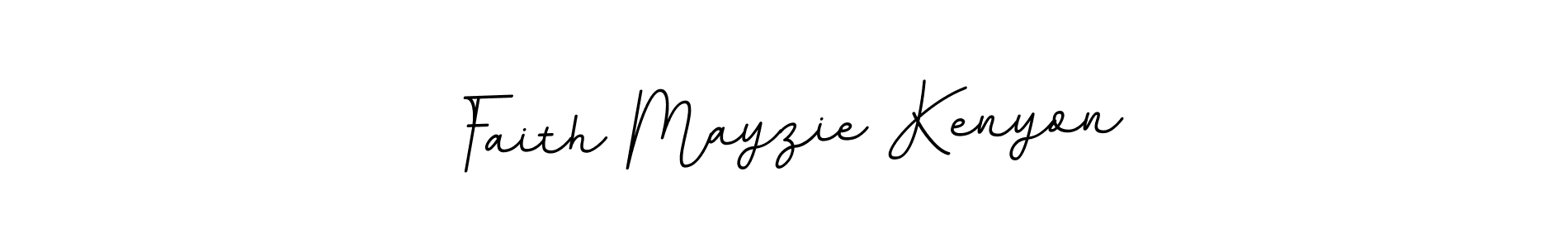 This is the best signature style for the Faith Mayzie Kenyon name. Also you like these signature font (BallpointsItalic-DORy9). Mix name signature. Faith Mayzie Kenyon signature style 11 images and pictures png