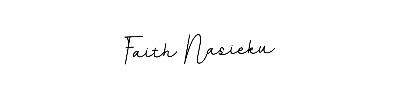 Create a beautiful signature design for name Faith Nasieku. With this signature (BallpointsItalic-DORy9) fonts, you can make a handwritten signature for free. Faith Nasieku signature style 11 images and pictures png