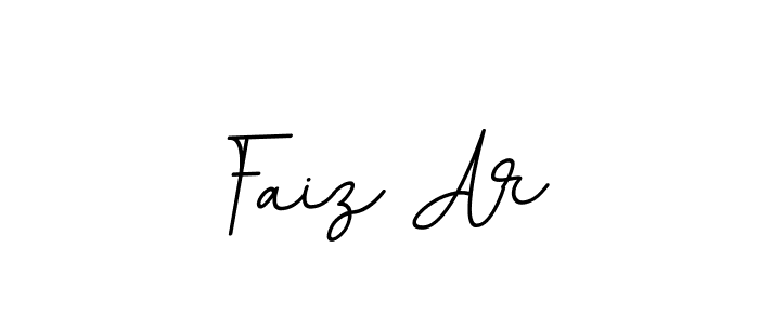 Make a beautiful signature design for name Faiz Ar. With this signature (BallpointsItalic-DORy9) style, you can create a handwritten signature for free. Faiz Ar signature style 11 images and pictures png