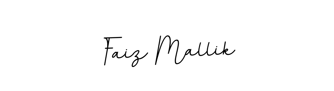 How to make Faiz Mallik name signature. Use BallpointsItalic-DORy9 style for creating short signs online. This is the latest handwritten sign. Faiz Mallik signature style 11 images and pictures png