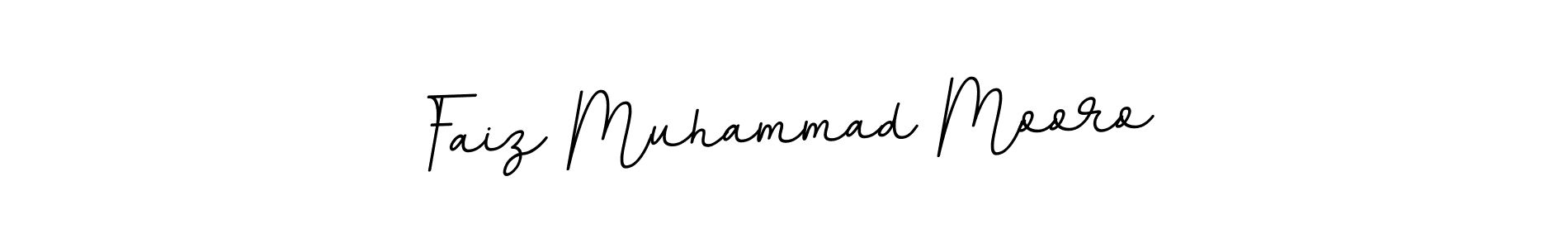 Faiz Muhammad Mooro stylish signature style. Best Handwritten Sign (BallpointsItalic-DORy9) for my name. Handwritten Signature Collection Ideas for my name Faiz Muhammad Mooro. Faiz Muhammad Mooro signature style 11 images and pictures png