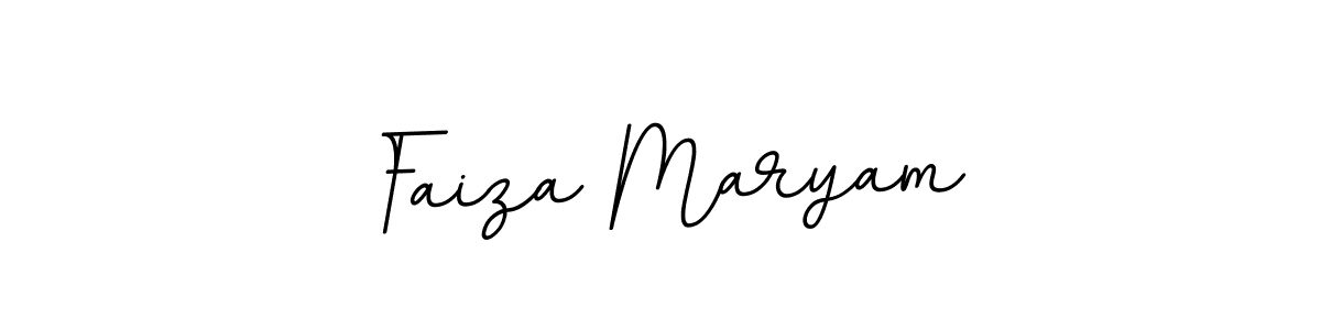The best way (BallpointsItalic-DORy9) to make a short signature is to pick only two or three words in your name. The name Faiza Maryam include a total of six letters. For converting this name. Faiza Maryam signature style 11 images and pictures png