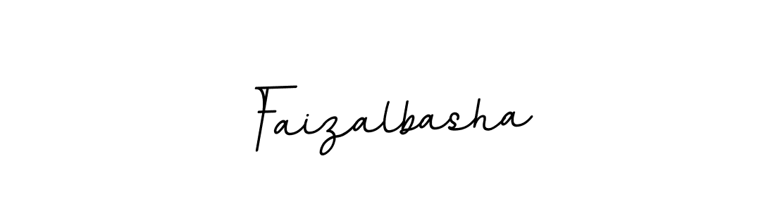 You should practise on your own different ways (BallpointsItalic-DORy9) to write your name (Faizalbasha) in signature. don't let someone else do it for you. Faizalbasha signature style 11 images and pictures png