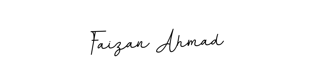 How to make Faizan Ahmad name signature. Use BallpointsItalic-DORy9 style for creating short signs online. This is the latest handwritten sign. Faizan Ahmad signature style 11 images and pictures png