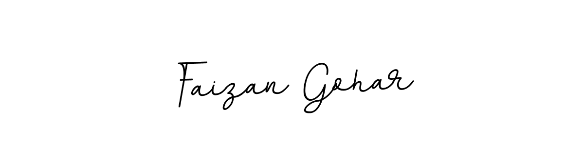 Also we have Faizan Gohar name is the best signature style. Create professional handwritten signature collection using BallpointsItalic-DORy9 autograph style. Faizan Gohar signature style 11 images and pictures png