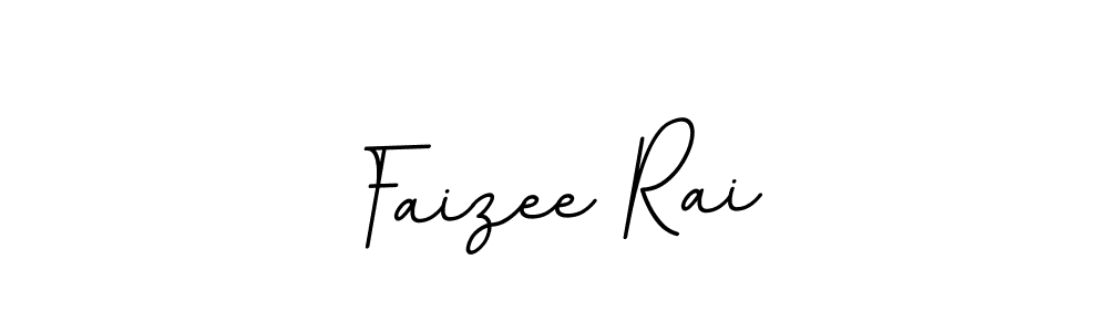 How to make Faizee Rai name signature. Use BallpointsItalic-DORy9 style for creating short signs online. This is the latest handwritten sign. Faizee Rai signature style 11 images and pictures png