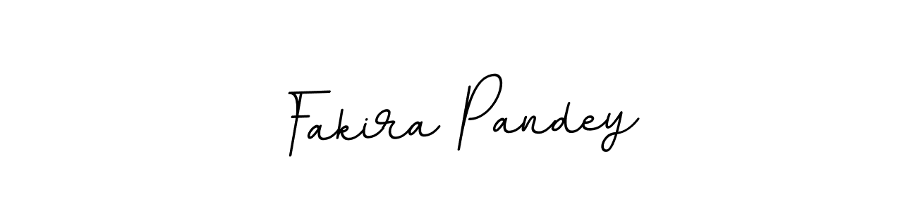 How to make Fakira Pandey name signature. Use BallpointsItalic-DORy9 style for creating short signs online. This is the latest handwritten sign. Fakira Pandey signature style 11 images and pictures png