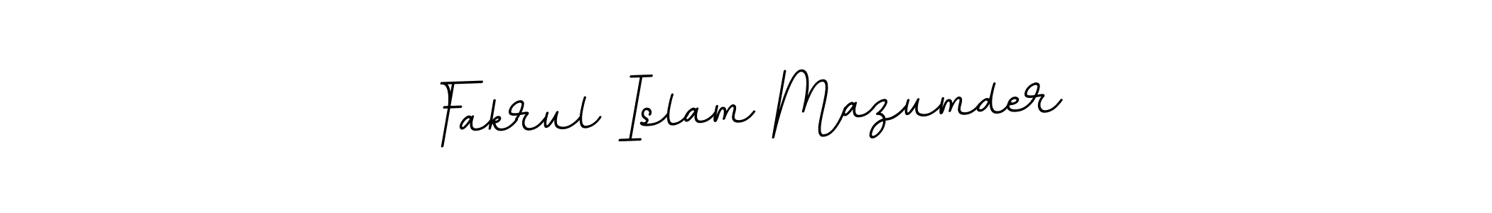 Use a signature maker to create a handwritten signature online. With this signature software, you can design (BallpointsItalic-DORy9) your own signature for name Fakrul Islam Mazumder. Fakrul Islam Mazumder signature style 11 images and pictures png