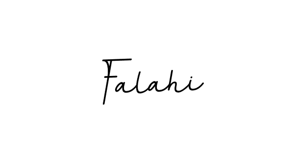 Make a beautiful signature design for name Falahi. With this signature (BallpointsItalic-DORy9) style, you can create a handwritten signature for free. Falahi signature style 11 images and pictures png