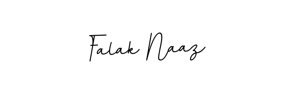Use a signature maker to create a handwritten signature online. With this signature software, you can design (BallpointsItalic-DORy9) your own signature for name Falak Naaz. Falak Naaz signature style 11 images and pictures png
