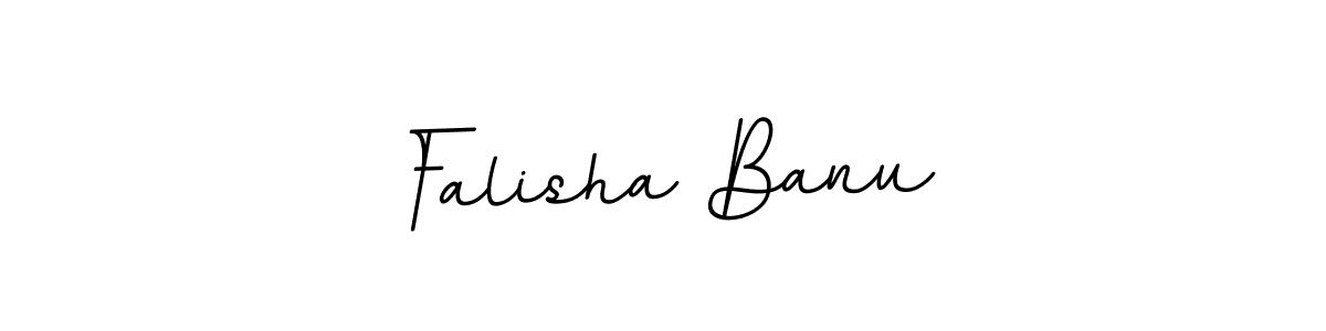 How to make Falisha Banu name signature. Use BallpointsItalic-DORy9 style for creating short signs online. This is the latest handwritten sign. Falisha Banu signature style 11 images and pictures png