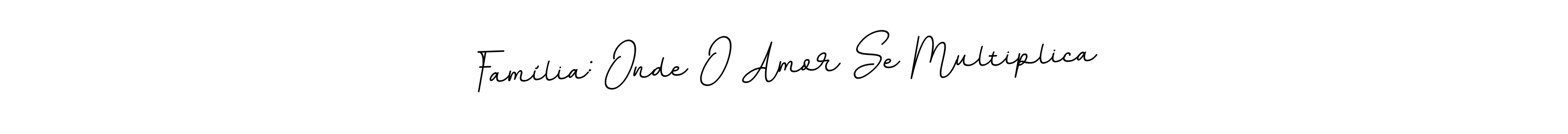 It looks lik you need a new signature style for name Família: Onde O Amor Se Multiplica. Design unique handwritten (BallpointsItalic-DORy9) signature with our free signature maker in just a few clicks. Família: Onde O Amor Se Multiplica signature style 11 images and pictures png