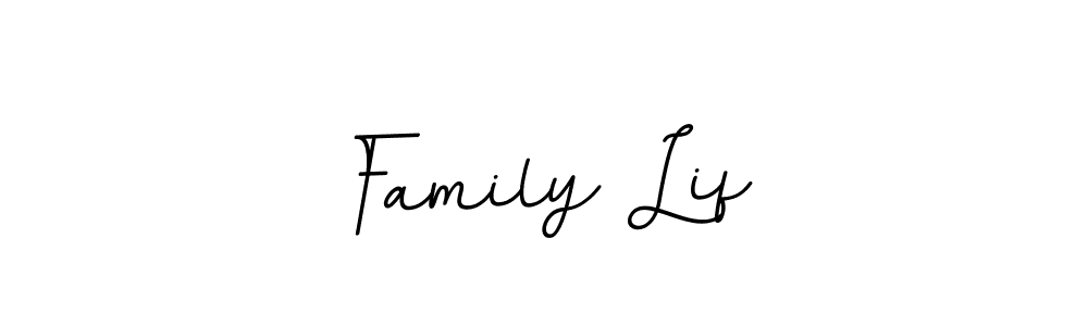 Use a signature maker to create a handwritten signature online. With this signature software, you can design (BallpointsItalic-DORy9) your own signature for name Family Lif. Family Lif signature style 11 images and pictures png