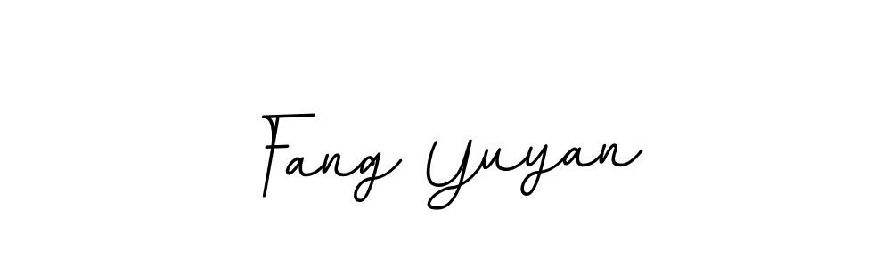 Use a signature maker to create a handwritten signature online. With this signature software, you can design (BallpointsItalic-DORy9) your own signature for name Fang Yuyan. Fang Yuyan signature style 11 images and pictures png