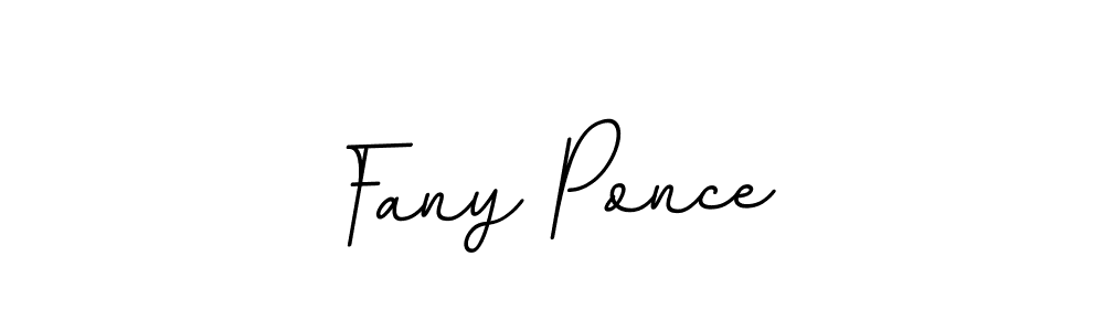 It looks lik you need a new signature style for name Fany Ponce. Design unique handwritten (BallpointsItalic-DORy9) signature with our free signature maker in just a few clicks. Fany Ponce signature style 11 images and pictures png