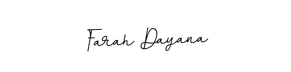 Use a signature maker to create a handwritten signature online. With this signature software, you can design (BallpointsItalic-DORy9) your own signature for name Farah Dayana. Farah Dayana signature style 11 images and pictures png