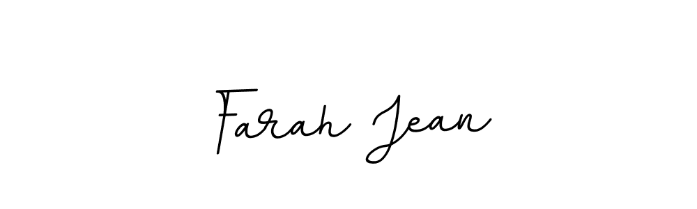 Make a beautiful signature design for name Farah Jean. With this signature (BallpointsItalic-DORy9) style, you can create a handwritten signature for free. Farah Jean signature style 11 images and pictures png