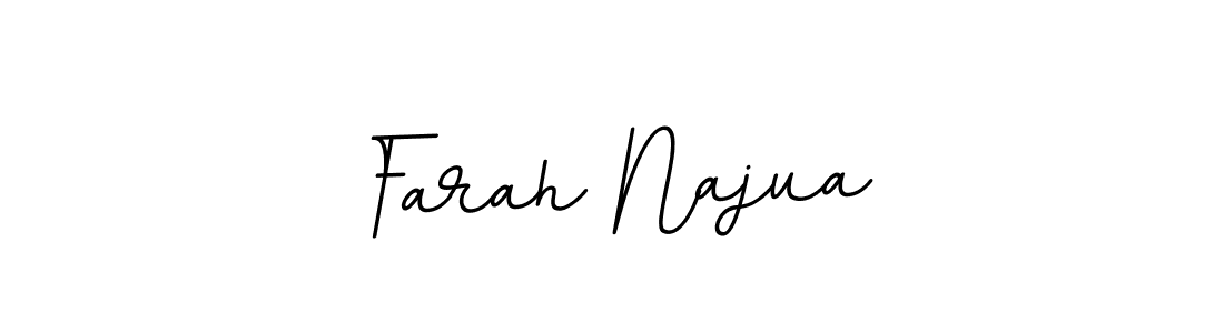 Also we have Farah Najua name is the best signature style. Create professional handwritten signature collection using BallpointsItalic-DORy9 autograph style. Farah Najua signature style 11 images and pictures png