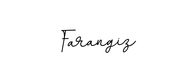 How to make Farangiz name signature. Use BallpointsItalic-DORy9 style for creating short signs online. This is the latest handwritten sign. Farangiz signature style 11 images and pictures png