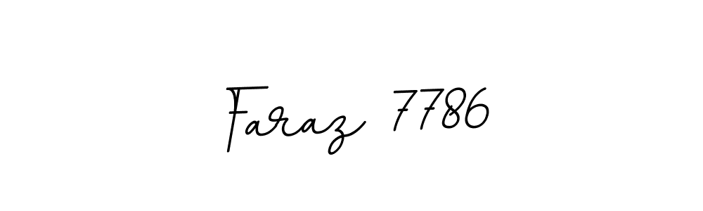 Create a beautiful signature design for name Faraz 7786. With this signature (BallpointsItalic-DORy9) fonts, you can make a handwritten signature for free. Faraz 7786 signature style 11 images and pictures png